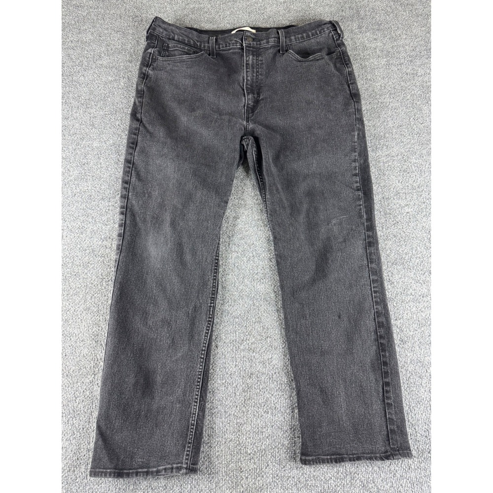 Levi Strauss Signature Mens Straight Fit Jeans Charcoal Gray 40x30 58988-0071